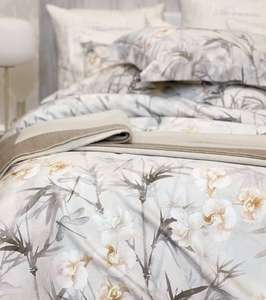 Duvet cover set Orchidea 220X200 Ecru