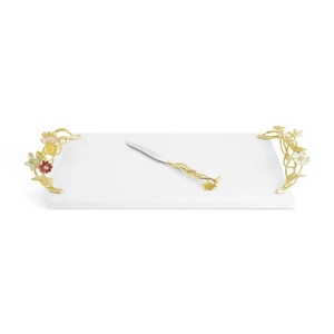 Wildflowers Cheese Board with Knife