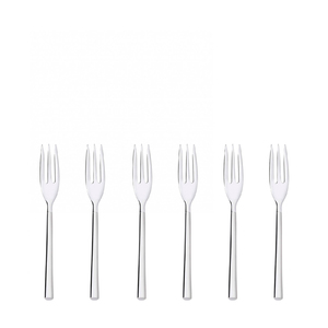 Portofino Set de 6 furculițe de desert în cutie cadou 