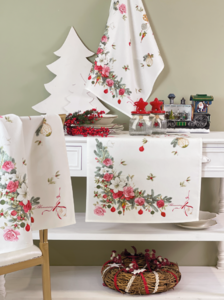 Set of 3 tea towels Merry