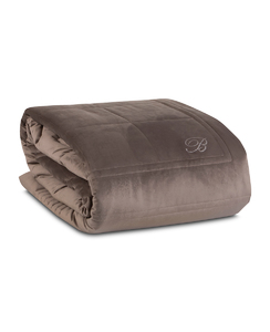 Bedspread Blu Velvet 270X270 (nocciola)