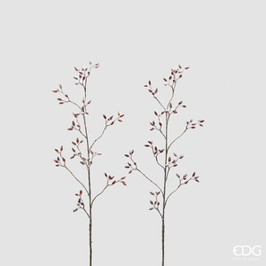 Decorative branch Rosa Canina H115