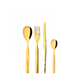Vidal Gold Set of 24 cutlery in wooden box