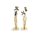 Black Iris Candleholders