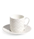 Zig Zag Set of 6 coffee cups and saucers